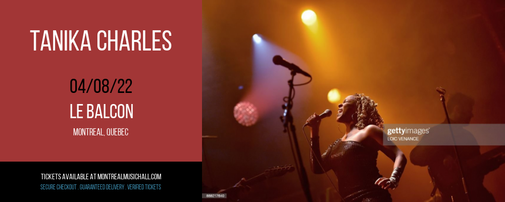 Tanika Charles at Le Balcon tickets Tanika Charles at Le Balcon