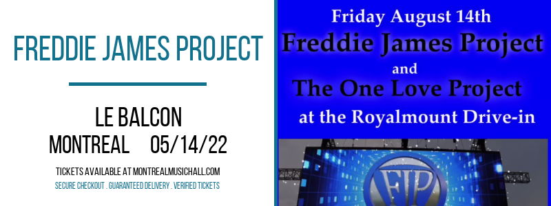 Freddie James Project at Le Balcon tickets Freddie James Project at Le Balcon