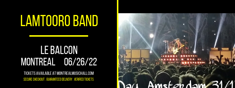 Lamtooro Band at Le Balcon tickets Lamtooro Band at Le Balcon
