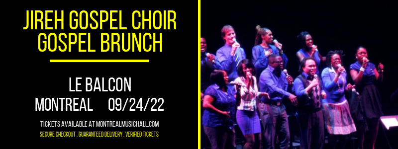 JIREH Gospel Choir - Gospel Brunch at Le Balcon