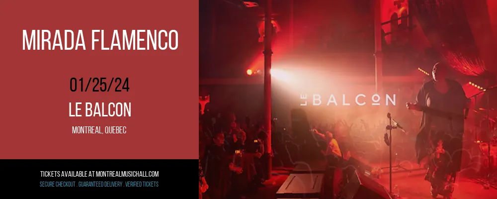Mirada Flamenco at Le Balcon