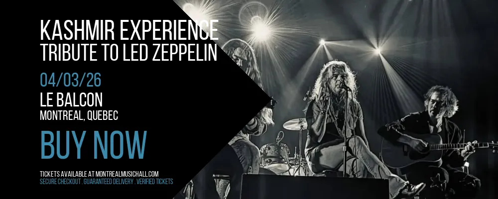 Kashmir Experience at Le Balcon