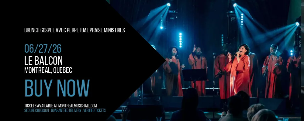Brunch Gospel avec Perpetual Praise Ministries at Le Balcon