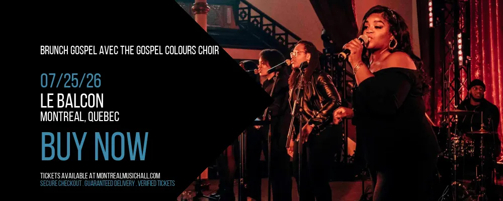 Brunch Gospel avec The Gospel Colours Choir at Le Balcon